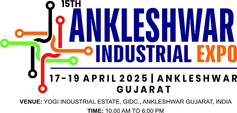 15th Edition Ankleshwar Industrial Expo 2025 | Logo