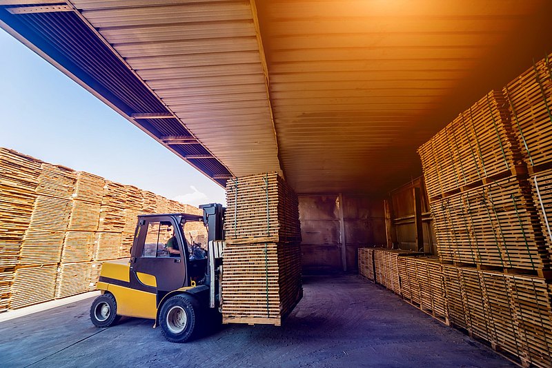 Humidity sensors for wood dry kilns