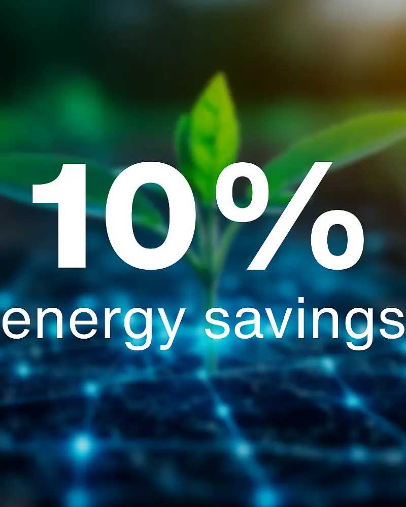 农业中节省 10% 能源 – 依靠智能传感器技术实现高效的气候控制。