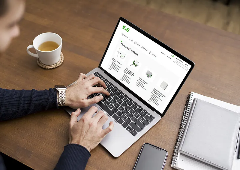 全新网上商店 | E+E Elektronik 新网上商店模型