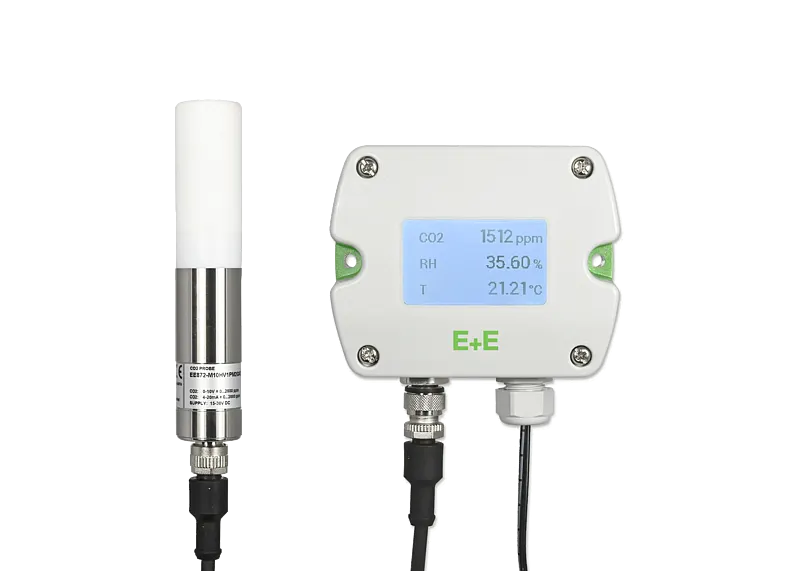 SIGMA05 mit EE872 CO2 SIGMA 05 with EE872 CO₂ Probe SIGMA05 mit EE872 CO2 Fühler