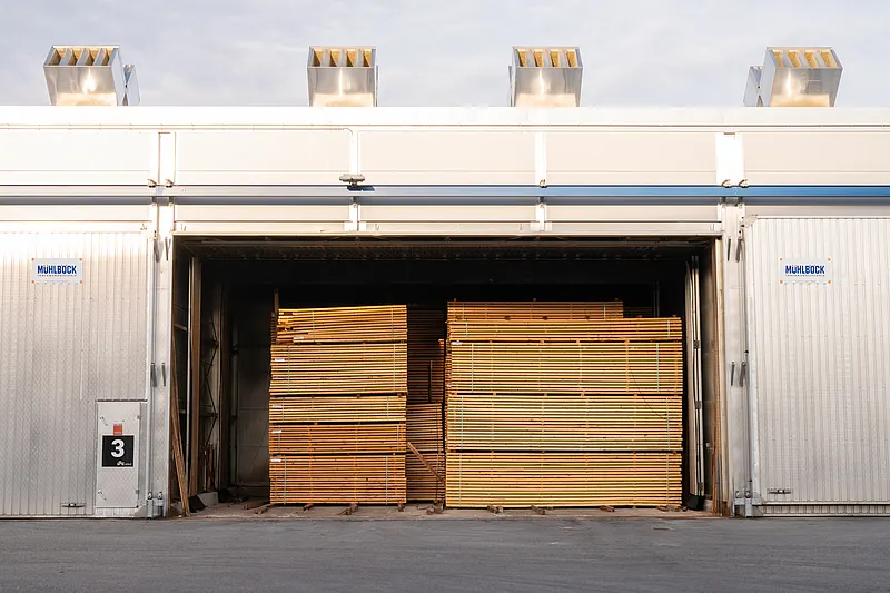 Mühlböck GmbH Wood Drying Plant at LOC Holz GmbH in Arbing, Austria