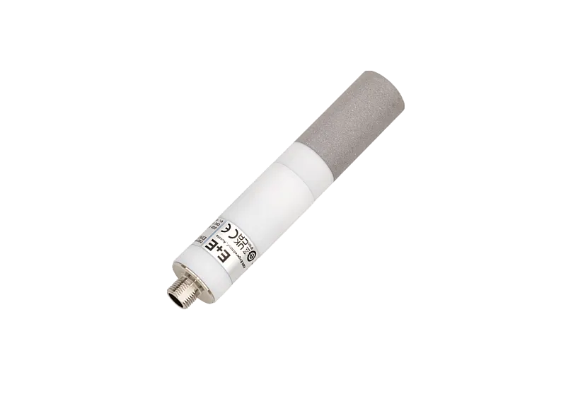 EE872 CO₂ Probe with PET (Polyethylene Terephthalate) Housing and H₂O₂ (Hydrogen Peroxide) Filter Cap EE872 CO2 Fühler mit PET (Polyethylenterephthalat) Gehäuse und H2O2 (Wasserstoffperoxid)-Filterkappe