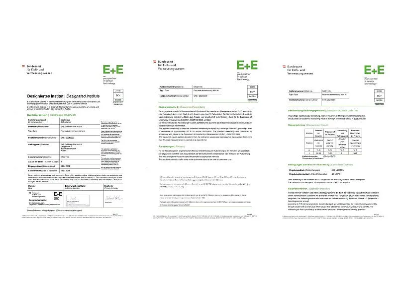 Calibration Certificate