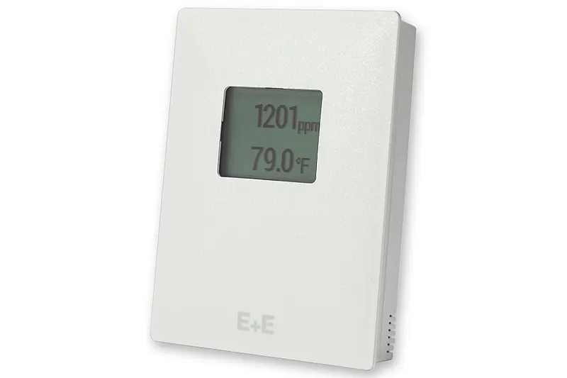 CDS201 CO₂, temperature and humidity sensor with display - US format