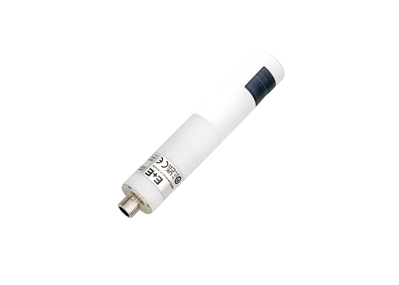 EE872 CO₂ Probe with PET (Polyethylene Terephthalate) Housing and PTFE (Polytetrafluoroethylene) Membrane Filter Cap EE872 CO2 Fühler mit PET (Polyethylenterephthalat) Gehäuse und PTFE (Polytetrafluorethylen)-Membran-Filterkappe