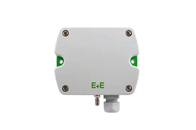 EE610 low differential pressure sensor for wall mounting