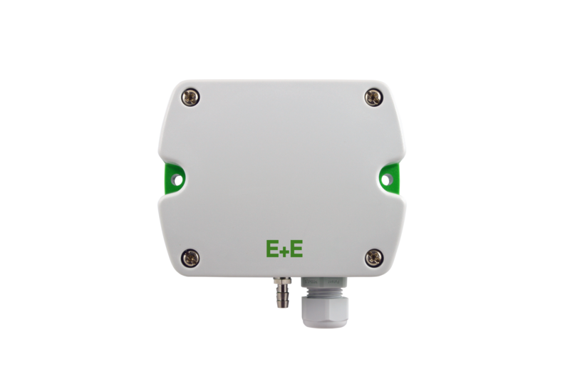 EE610 low differential pressure sensor for wall mounting
