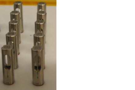 Comparison of AVS701 sensing elements with and without bluff body used in corrosion and durability testing